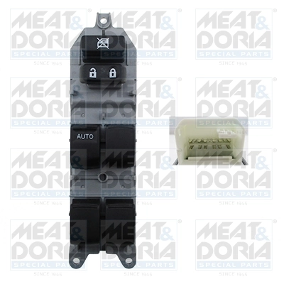 Switch, window regulator
